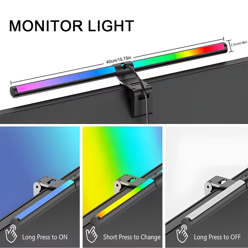 LED-monitorlichtbalk 30cm 40cm - Desk Setup Lamp recensie en prijs