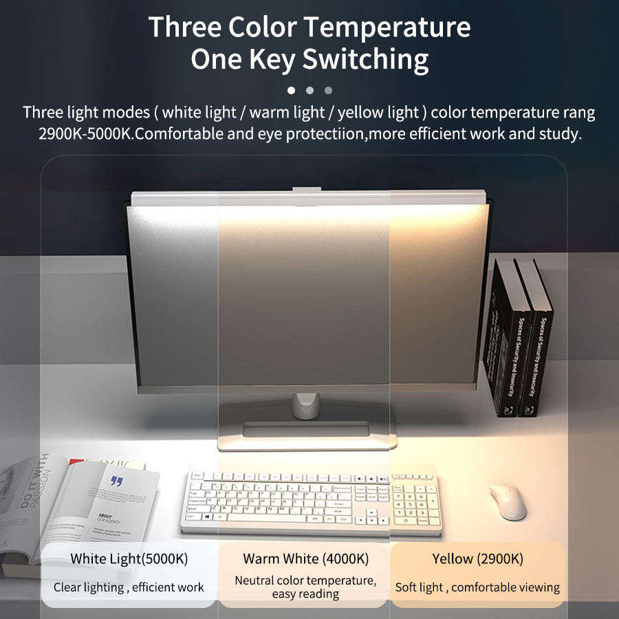 50cm LED Monitor Lichtbalk Sch - Desk Setup Lamp recensie en prijs