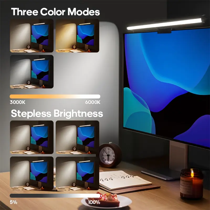 RGB-monitorlichtbalkstrip Oogz - Desk Setup Lamp recensie en prijs