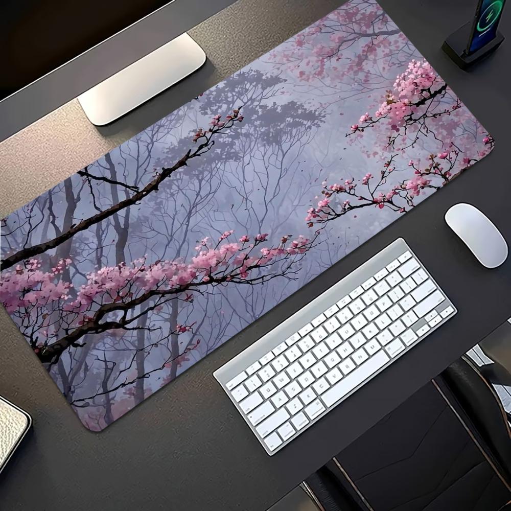 Plum Blossom Ink Art Extended  - Desk Setup Pc And Laptop recensie en prijs