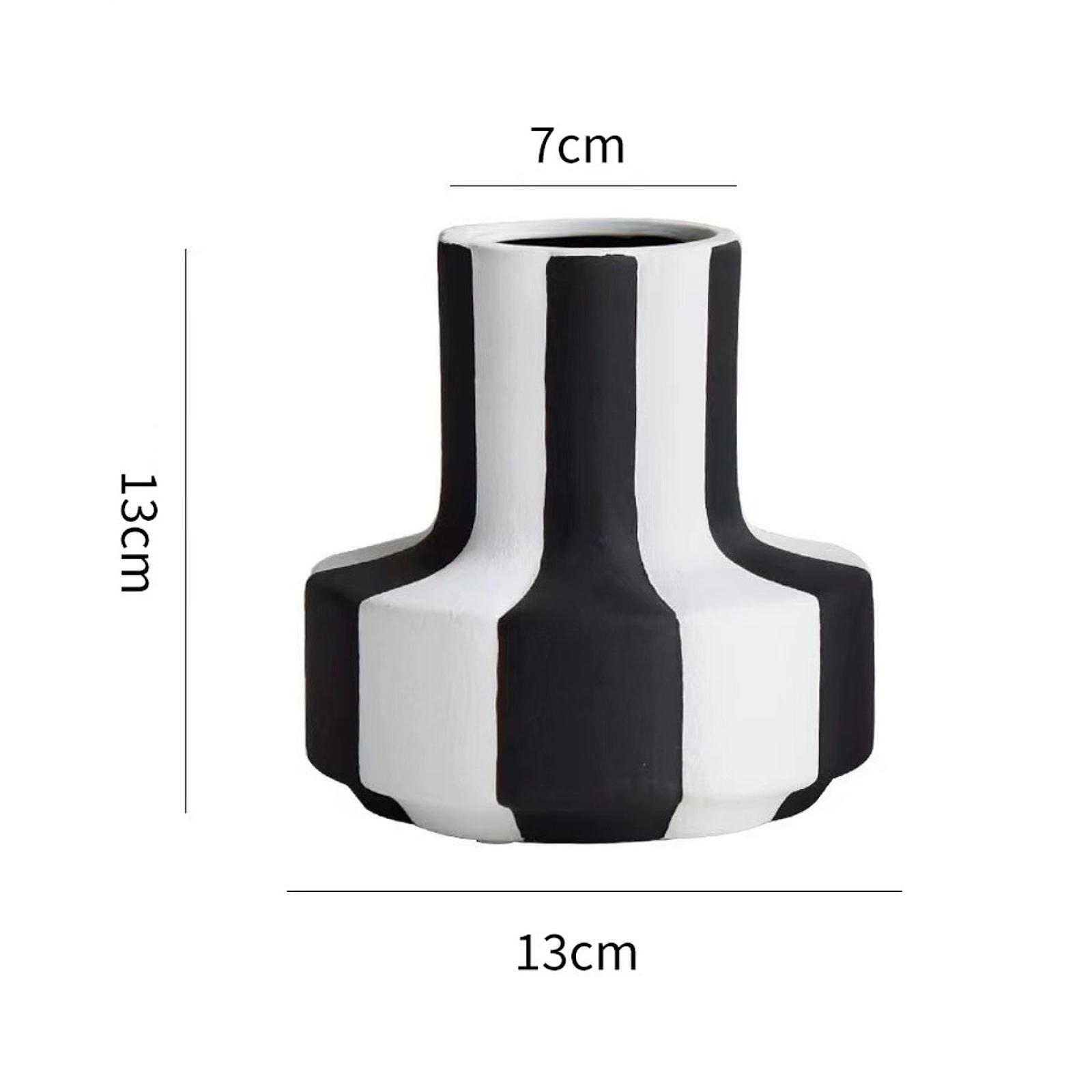 Elegante zwart-wit gestreepte  - Desk Setup Minimalist recensie en prijs